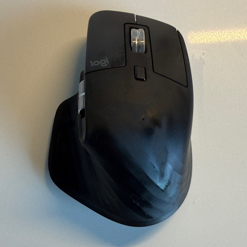 Logitech MX Master 3 Black Wireless Mouse Used